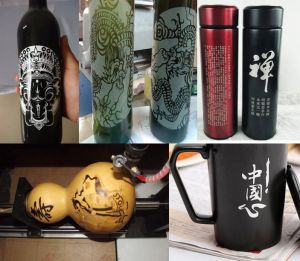 徐州铜山县酒瓶葫芦工艺品激光雕刻机